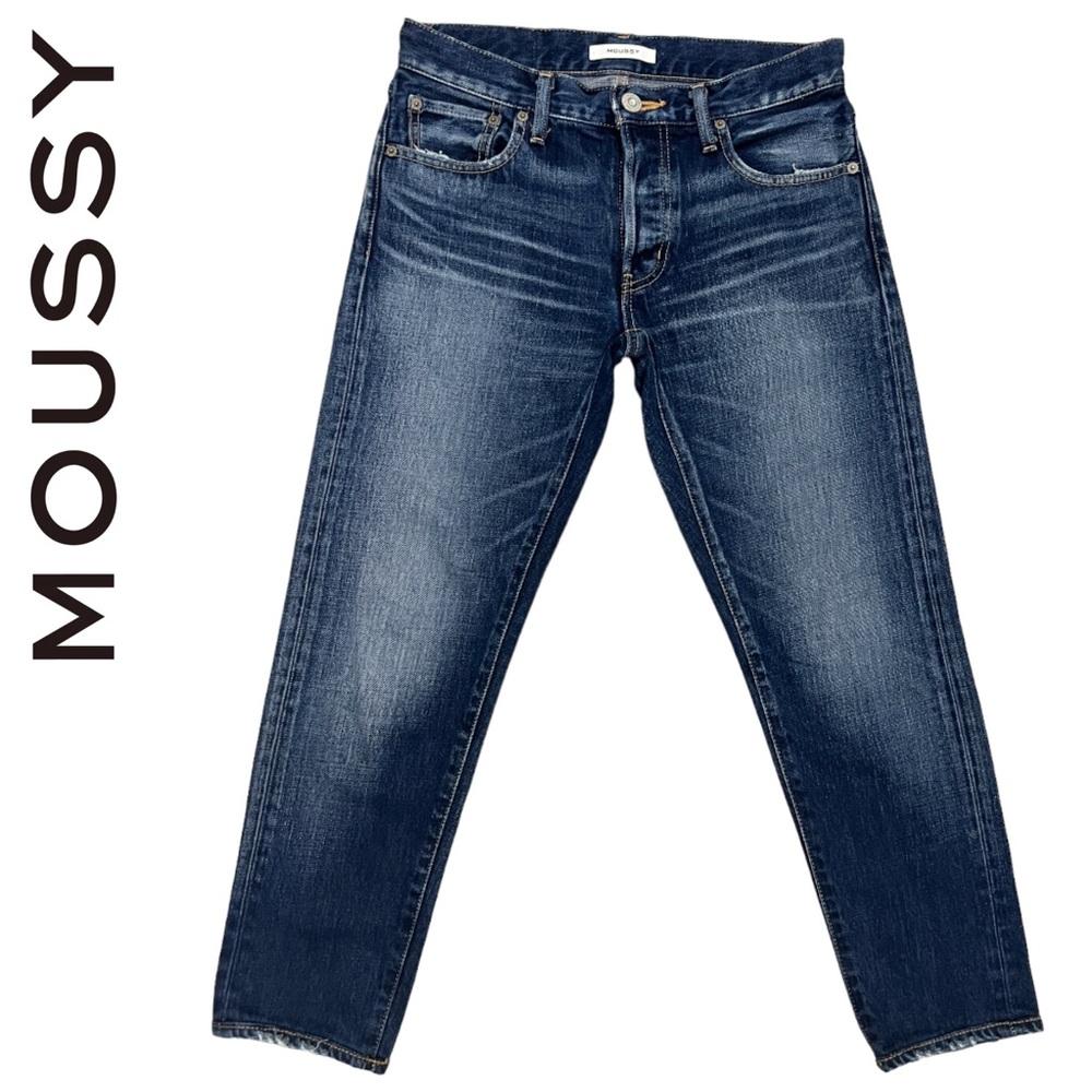 MOUSSY VINTAGE Skinny Ankle Boyfriend Jeans in Dark Wash Denim Women’s Size 27